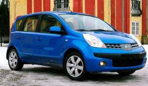 Nissan Note med tilnavnet Frosken