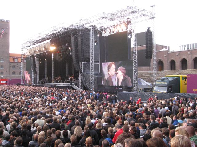 Konsert med Bruce Springsteen i Stockholm juni 2009