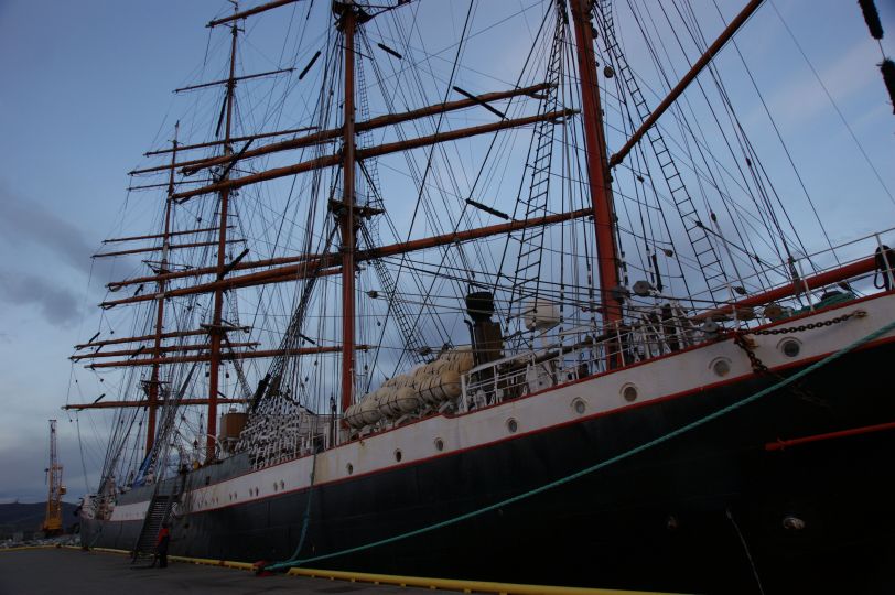 "Sedov" ved kai i Tromsø