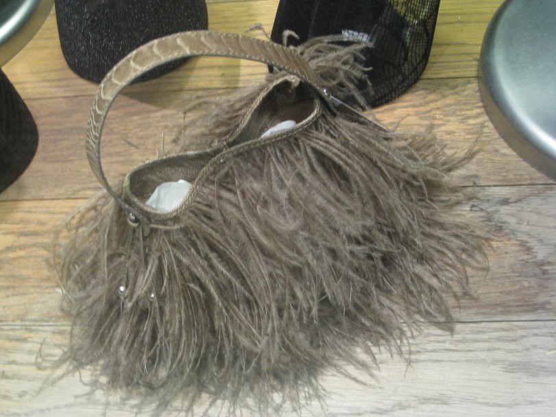 Skulle du sett - er det gammelmonsen som har fått bøte med livet? Minner litt om en mopp, synes jeg. Fin på sin egen forunderlige måte.