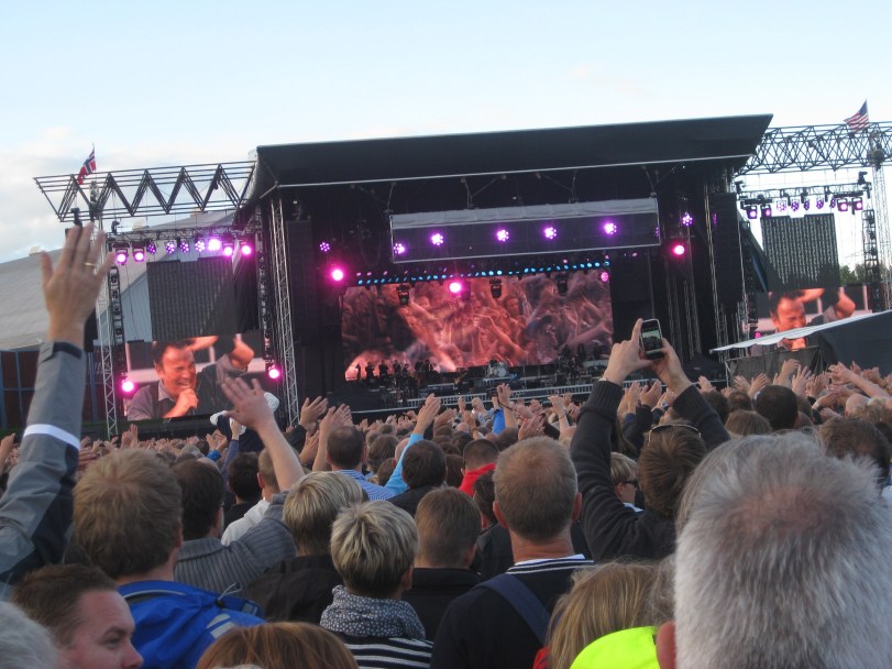 Stemningsbilde fra Valle Hovin sommeren 2012.