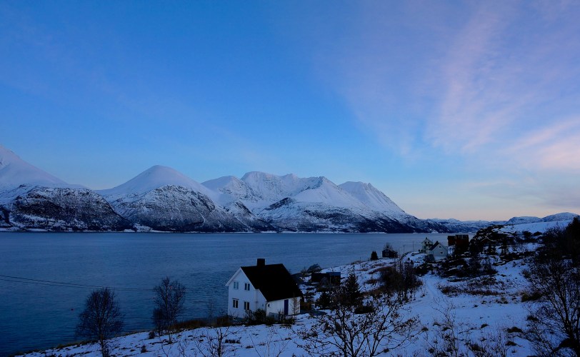 Skaga i november. Foto: J. K. Bless Skaga i november