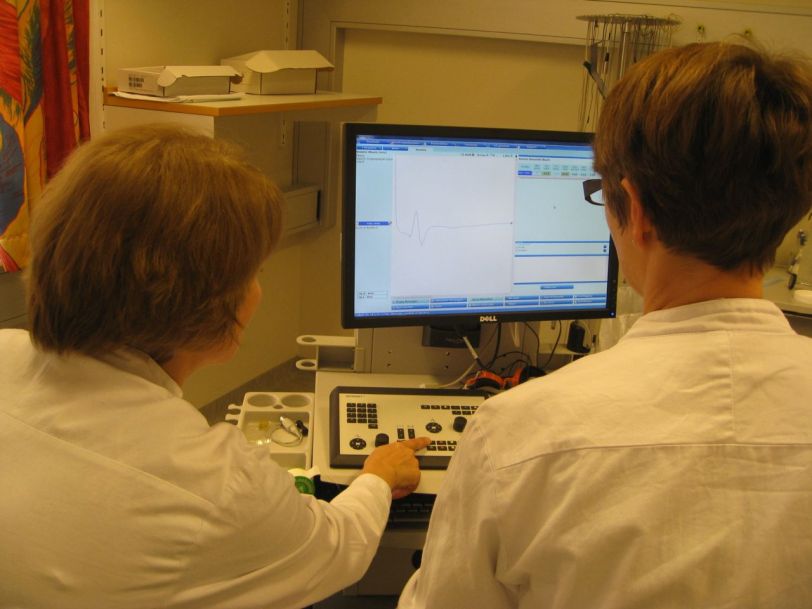 Øvelse på nytt utstyr.