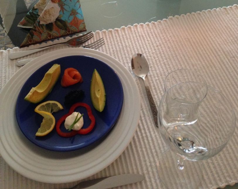 Forrett til russisk besøk. Foto: J. K. Bless