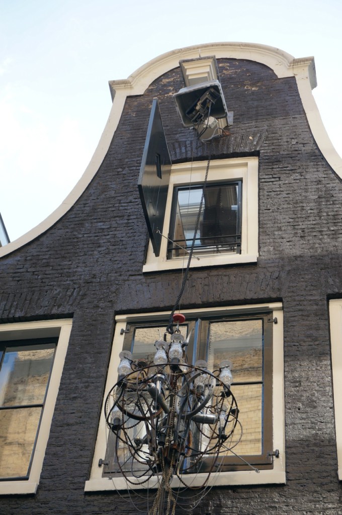 Amsterdam Lysekrone ute