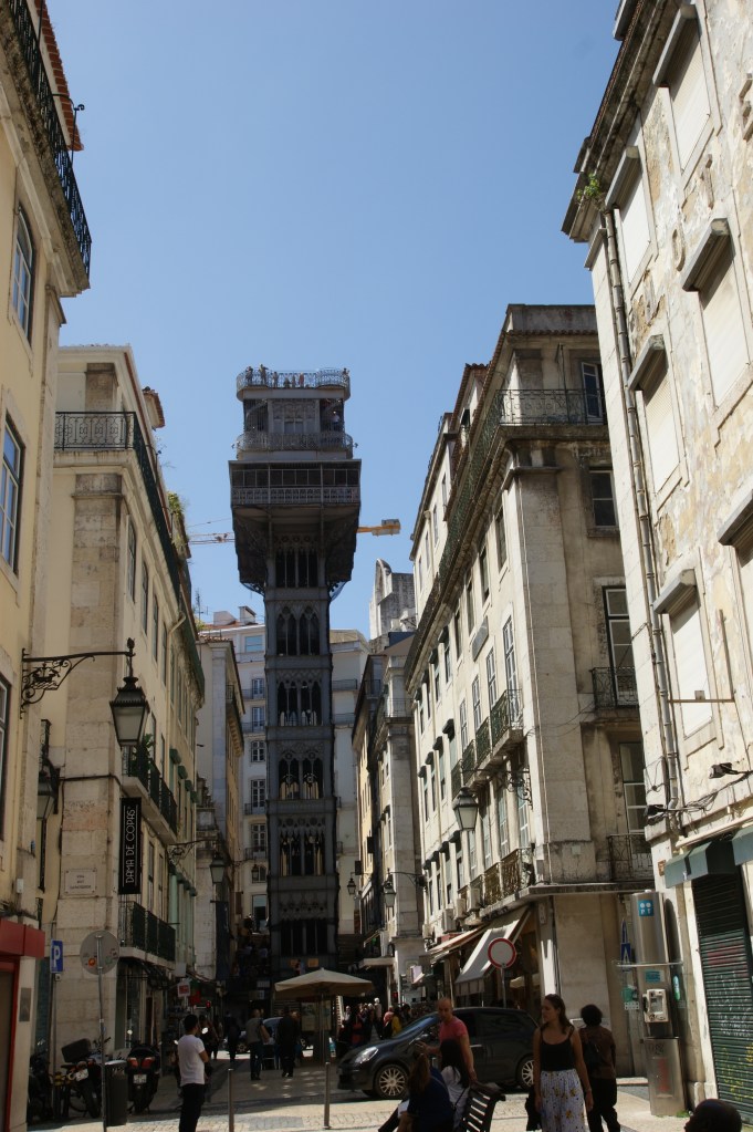 Elevador Santa Justa i Lisboa