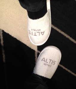 Lisboa Fine tøfler på hotell