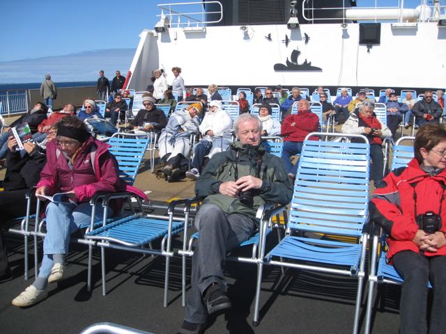 Rolf Terje koser seg på dekk