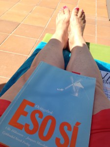 Lesestoff ved bassenget