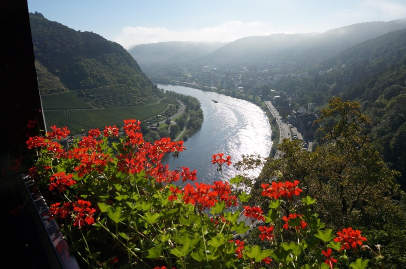 Cochem utsikt fra borgen